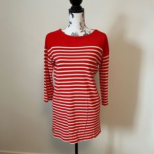 J. Crew striped t-shirt dress